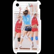 Coque iPhone 3G / 3GS Joueuses de volleyball au filet 2