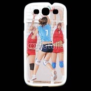 Coque Samsung Galaxy S3 Joueuses de volleyball au filet 2