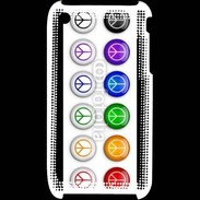 Coque iPhone 3G / 3GS Love and peace 5