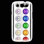 Coque Samsung Galaxy S3 Love and peace 5