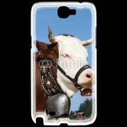 Coque Samsung Galaxy Note 2 Vache de race Abondance Savoie