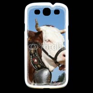 Coque Samsung Galaxy S3 Vache de race Abondance Savoie