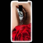 Coque LG P990 Fleurs glamour 5