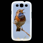 Coque Samsung Galaxy S3 Oiseau bleu