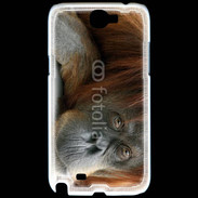 Coque Samsung Galaxy Note 2 Portrait de singe