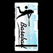 Coque Sony Xperia U Passion du Baseball 5