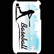 Coque iPhone 3G / 3GS Passion du Baseball 5