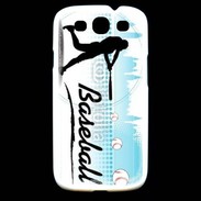 Coque Samsung Galaxy S3 Passion du Baseball 5