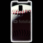 Coque LG P990 Balle de Baseball 5