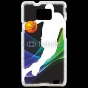 Coque Samsung Galaxy S2 Basketball en couleur 5