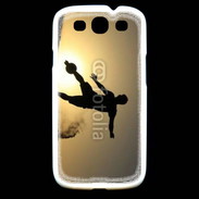 Coque Samsung Galaxy S3 beach soccer couché du soleil