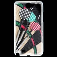 Coque Samsung Galaxy Note 2 Cible et fléchettes