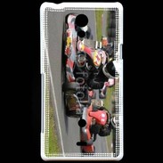 Coque Sony Xperia T Karting piste 1