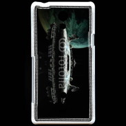 Coque Sony Xperia T UFO Ovni 1