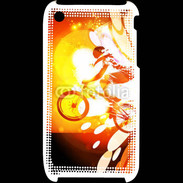 Coque iPhone 3G / 3GS Illustration BMX 2