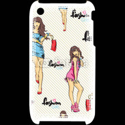 Coque iPhone 3G / 3GS Fashion girl 5
