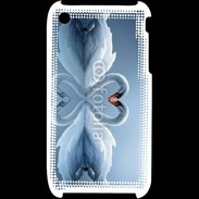 Coque iPhone 3G / 3GS Couple de Cygnes