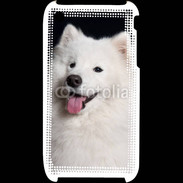 Coque iPhone 3G / 3GS Portrait de chien loup 5