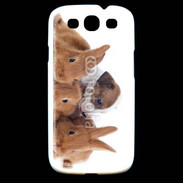 Coque Samsung Galaxy S3 Gardien de lapins