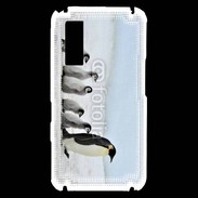 Coque Samsung Player One Famille de Pingouin Empereur