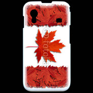 Coque Samsung ACE S5830 Canada en feuilles