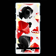 Coque Sony Xperia U Carte et dés en folie
