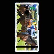 Coque Sony Xperia U Course de chevaux 5