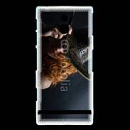 Coque Sony Xperia U Girl danse country