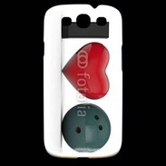 Coque Samsung Galaxy S3 J'aime le Bowling