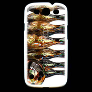 Coque Samsung Galaxy S3 Quille de bowling dorée