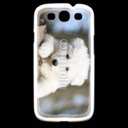 Coque Samsung Galaxy S3 Chiot berger blanc suisse