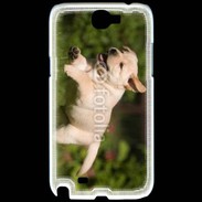 Coque Samsung Galaxy Note 2 Chiot labrador 3