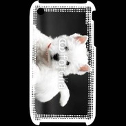 Coque iPhone 3G / 3GS Chiot blanc 5