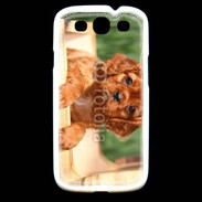 Coque Samsung Galaxy S3 Chiot King Charles 2