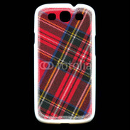 Coque Samsung Galaxy S3 Mode tissus écossais rouge