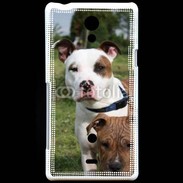 Coque Sony Xperia T Chien Staffordshire