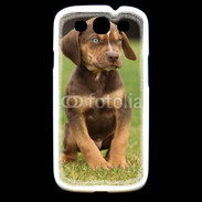 Coque Samsung Galaxy S3 Chiot marron 2