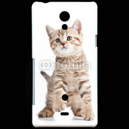 Coque Sony Xperia T Adorable chaton 7