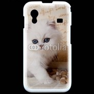 Coque Samsung ACE S5830 Adorable chaton persan 2