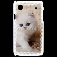 Coque Samsung Galaxy S Adorable chaton persan 2