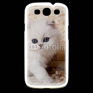 Coque Samsung Galaxy S3 Adorable chaton persan 2