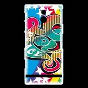 Coque Sony Xperia U Peace and love 5