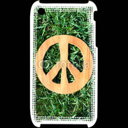 Coque iPhone 3G / 3GS Paix et herbe