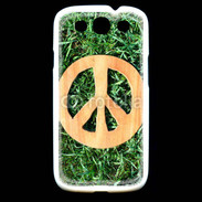 Coque Samsung Galaxy S3 Paix et herbe