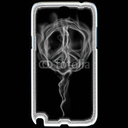 Coque Samsung Galaxy Note 2 Paix et fumée