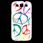 Coque Samsung Galaxy S3 Symboles de paix 2