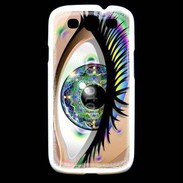Coque Samsung Galaxy S3 Œil hippie