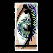 Coque Sony Xperia U Œil hippie
