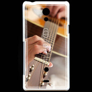 Coque Sony Xperia T Guitariste 1