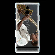 Coque Sony Xperia U Jazzman Américain 1